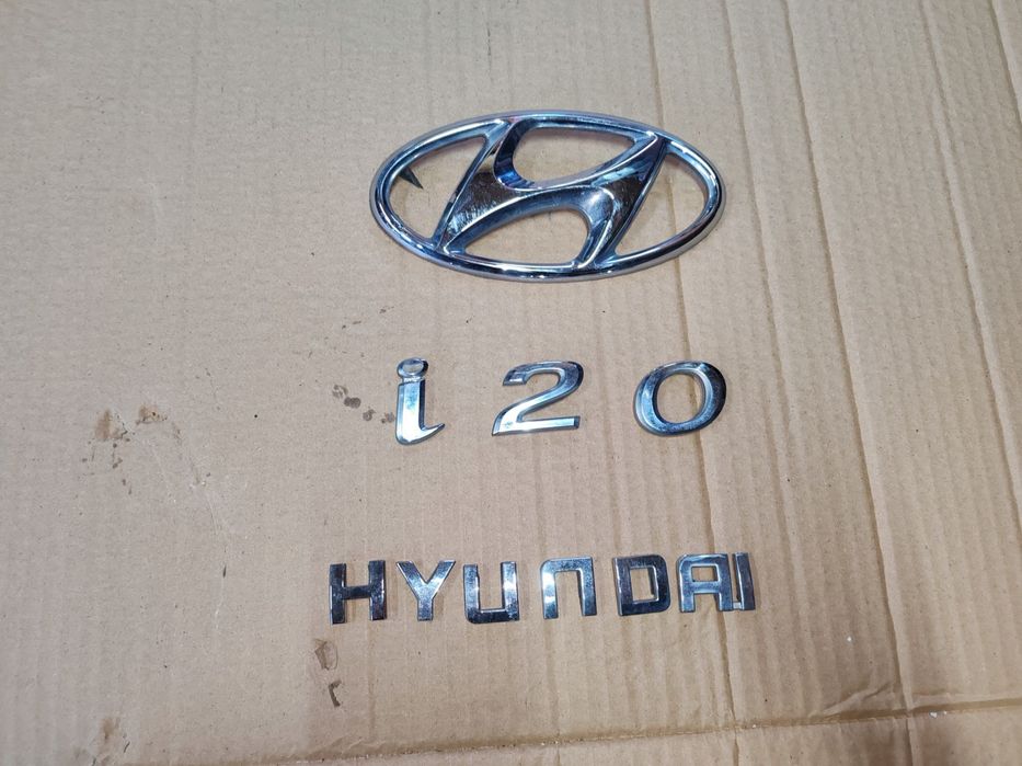 logo napis klapy bagażnika emblemat hyundai i20 ii 14-18