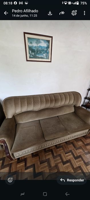 Camas, sofás , carpete e mesinha cabeceira