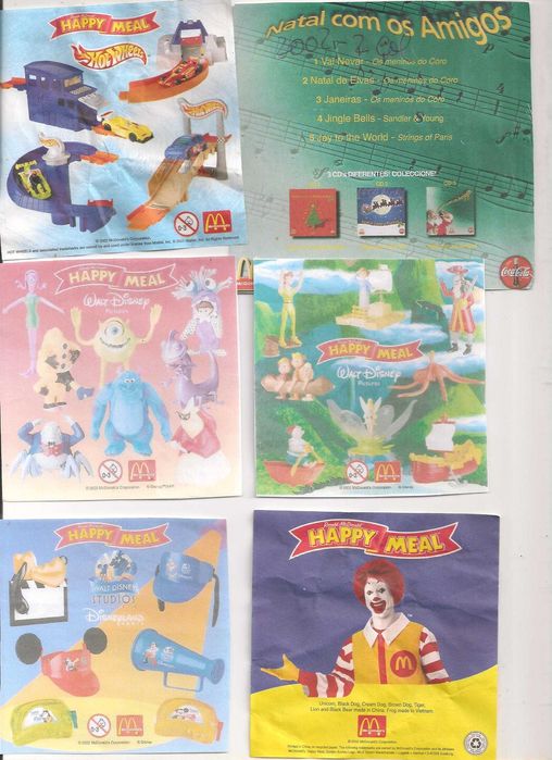 VENDO BRINQUEDOS MCDONALDS