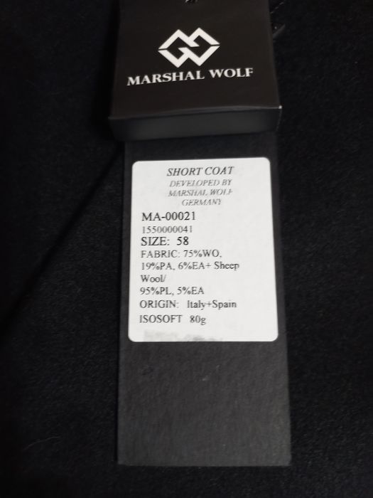 Пальто чоловіче фірма Маршал  ,нове ,ідеальна якість і пошив. розмір 5