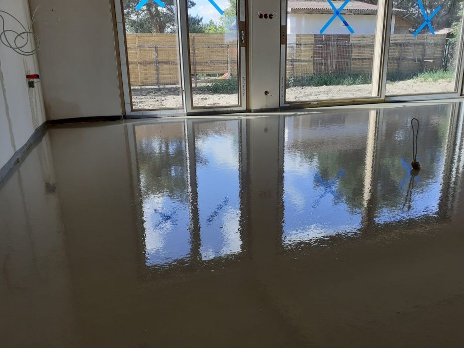 Posadzka wylewka anhydrytowa, PIANOBETON