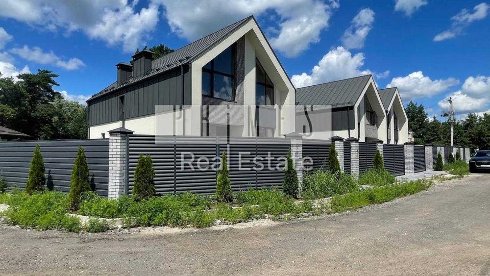 Продаж сучасного таунхаусу поруч з КМ "Зарічний Гай", с. Щасливе, Бориспільський район