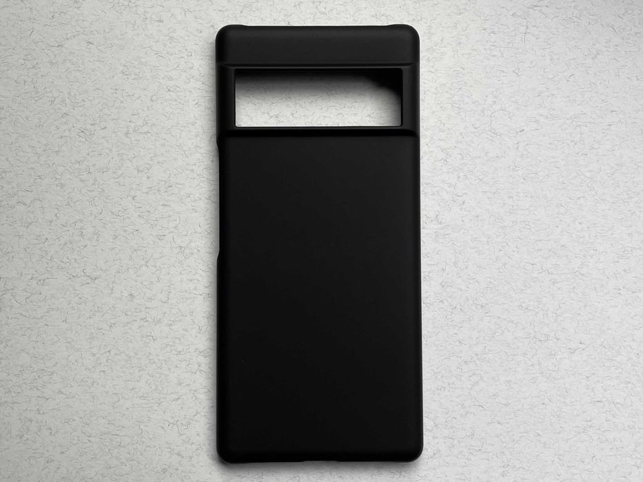 Google Pixel 6 Pro чохол матовий пластик чорний тонкий BLACK чехол