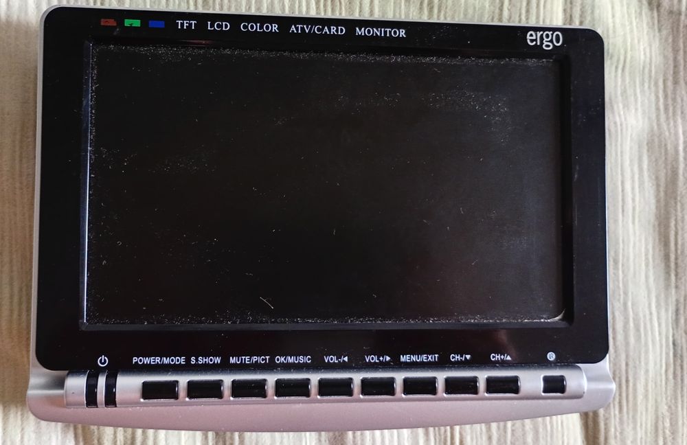 Автомобільний телевізор ERGO TC707EC