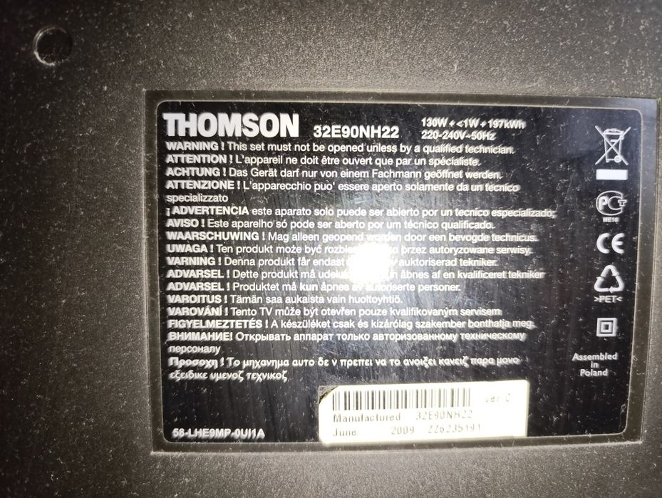 Sprzedam TV Thomson