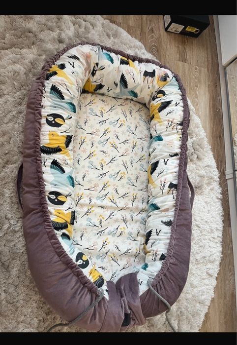 Piękny kokon La Millou Cute Birds French Lavender stan idealny