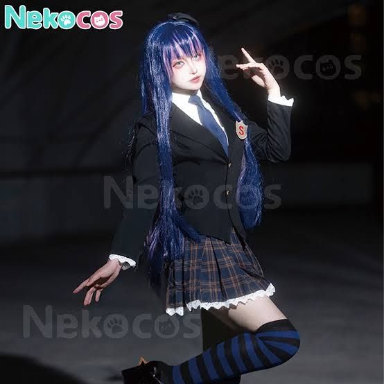 Косплей костюм Панчошки (Стокінг)  школярки school uniform з аніме Panty Stocking Garterbelt