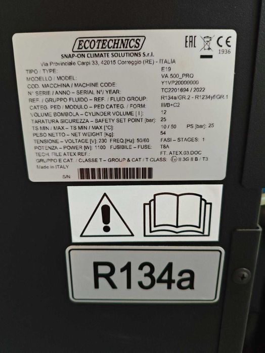 Станція для заправки автокондиціонерів