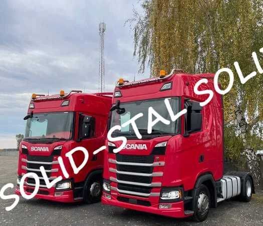 Orurowanie NA DACH / GÓRNE Scania R / S / P / G Niska , Wysoka kabina