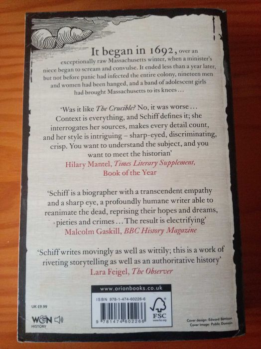 The Witches – Salem, 1692: a History - Stacy Schiff
