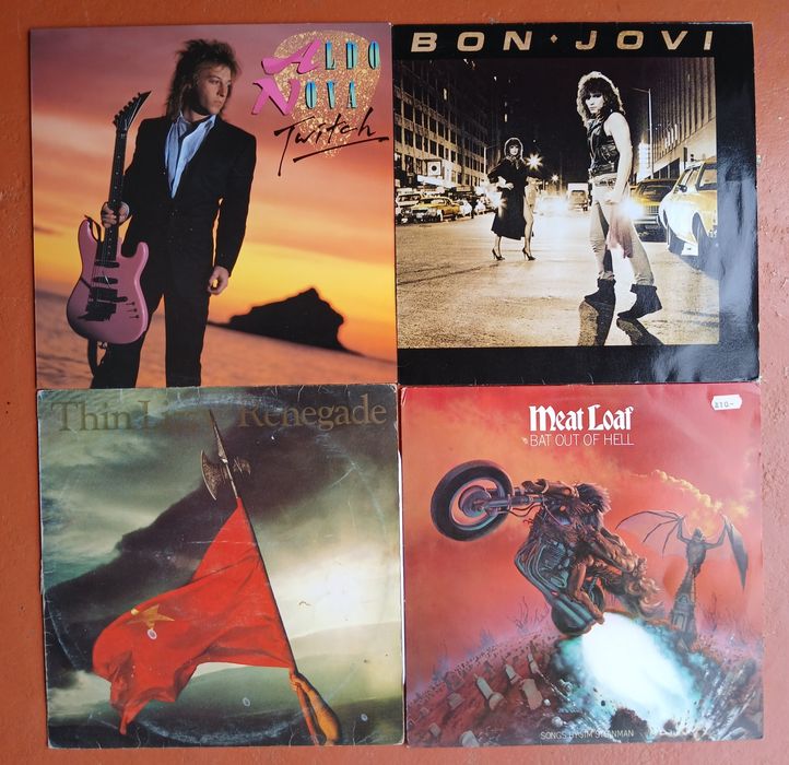 Heavy Metal e Hard Rock : Lote Vinil LP