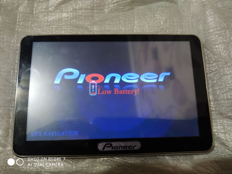 Навігатор Pioneer 7 дюймовий