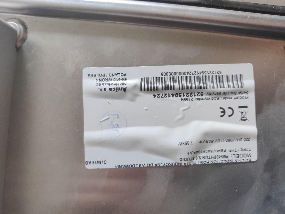 Indukcja Amica PI6540