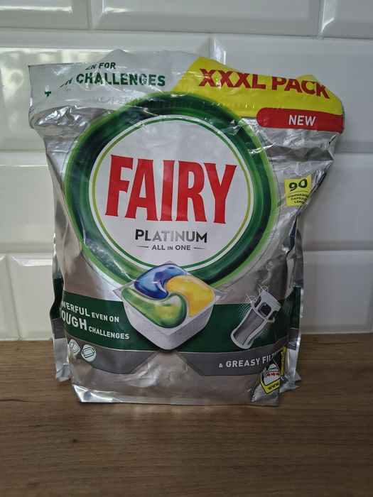 Kapsułki do zmywarki fairy Platinum all on one 113 szt