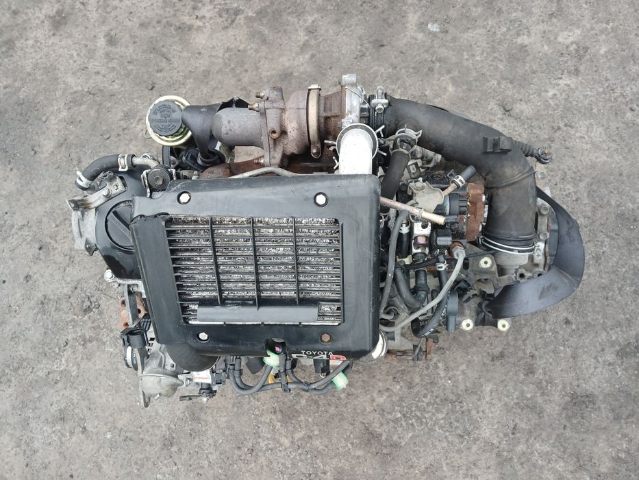 Двигун Мотор Двигатель Тойота Яріс Toyota  Yaris 1.4 D4D Турбо Дизель