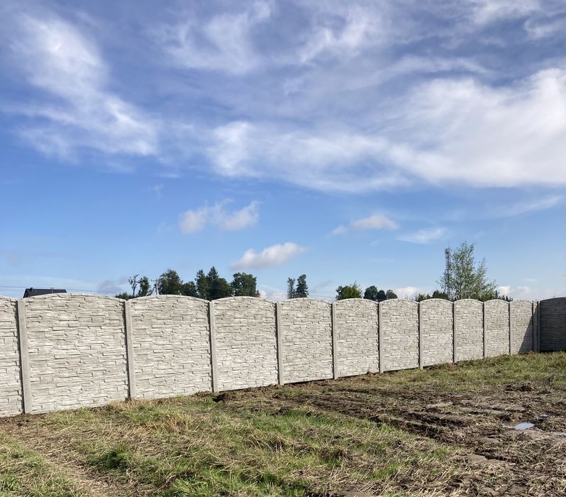 MDM OGRODZENIA betonowe producent podmurówka łącznik słupek