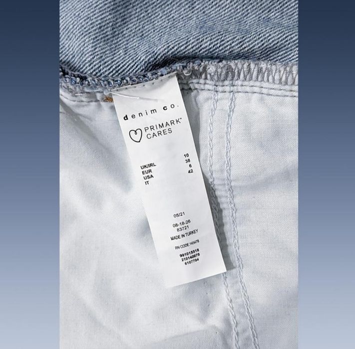 Прямі джинси Denim Co з розрізами grange, 38 розмір