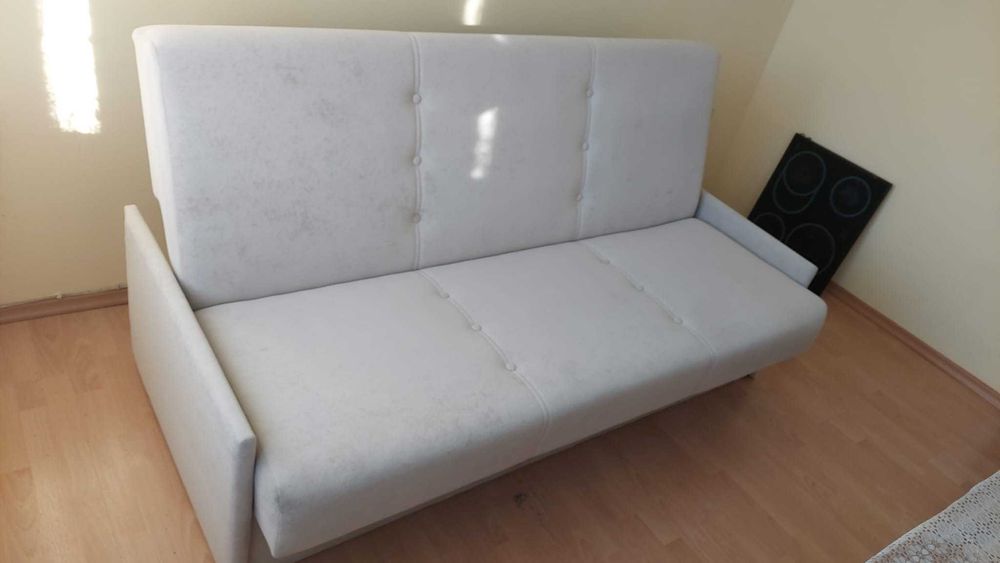 sofa, wersalka, dwuosobowa rozkładana kanapa
