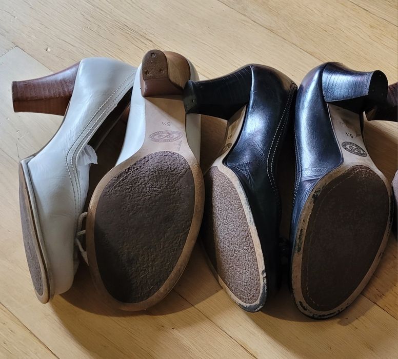 czarne czółenka clarks bombay uk 6,5