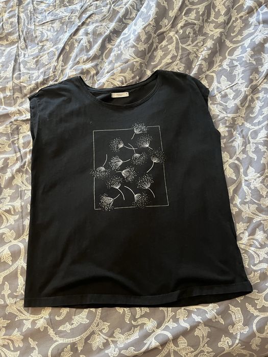 Koszulka damska bluzka czarna rozmiar L reserved