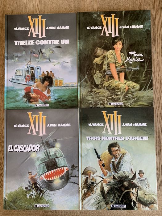XIII - W. Vance + J. Van Hamme -Dargaud (em francês)