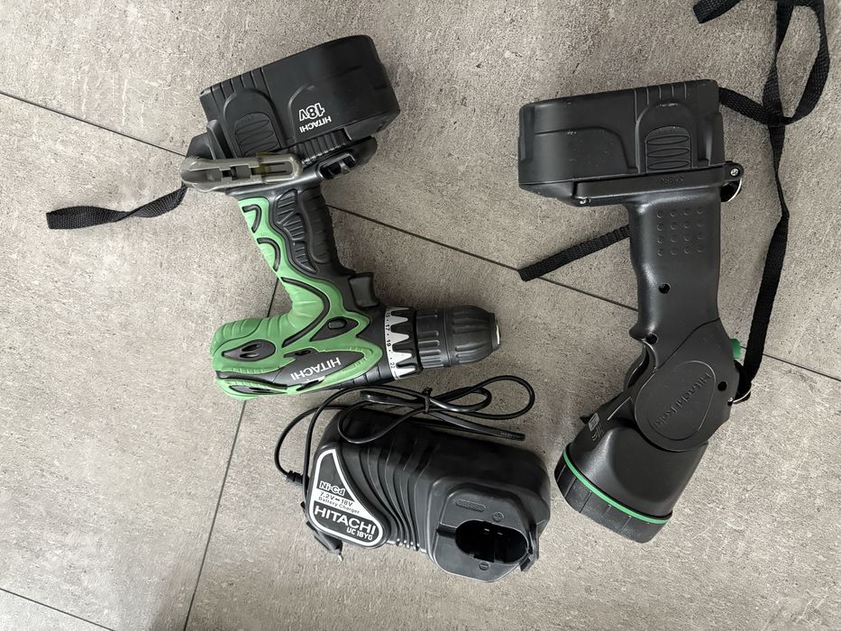 Zestaw HITACHI wiartarko-wkrętarka