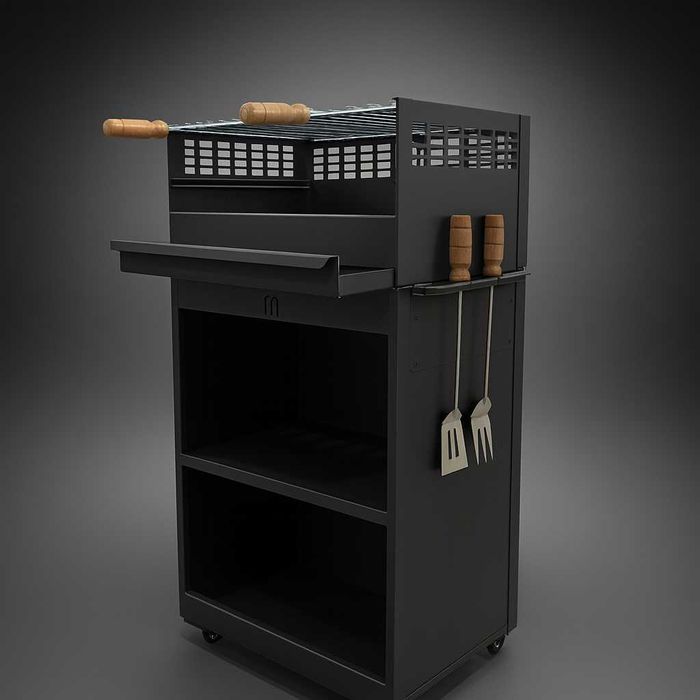 Churrasqueira com rodas