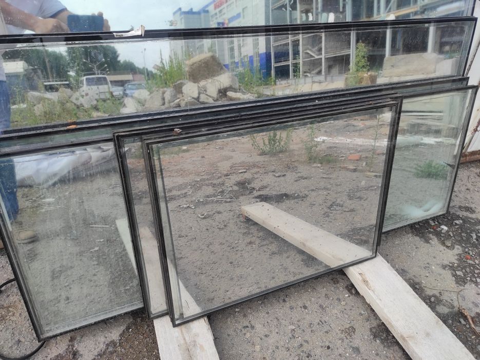 Стекло пакет в алюминиевом корпусе