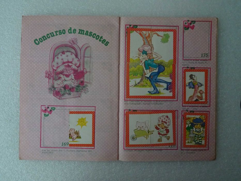 Caderneta de cromos Moranguito - Disvenda - Faltam 47 cromos