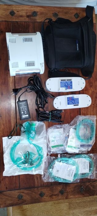 Koncentrator tlenu przenośny Inogen One G3 bateria 8 cell +bateria 16 cell - na gwarancji