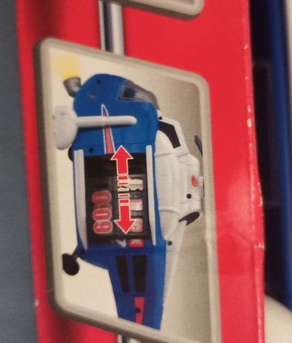 Duży Helikopter z wciągarką i dźwiękiem