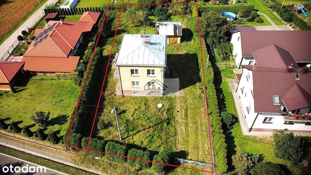 Dom 4-pokoje 105,98m2 -działka 8,79ar - Jedlicze - pow. krośnieński