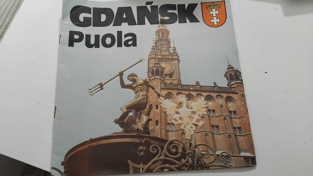 Przewodnik po Gdańsku PRL - w języku fińskim