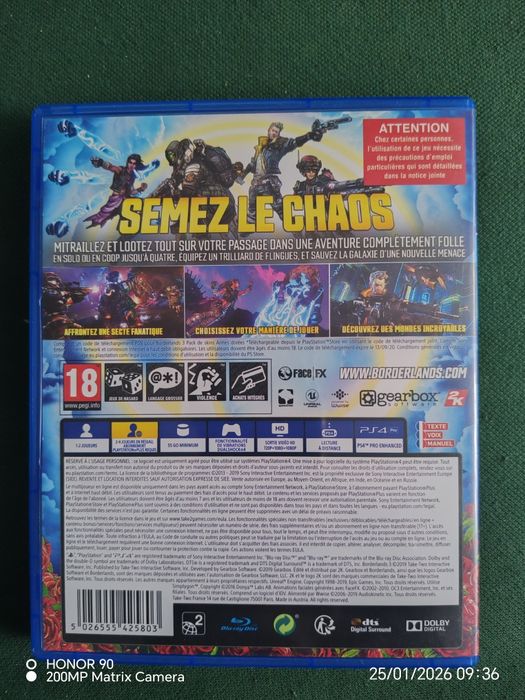 Borderlands 3 gra ps4/5