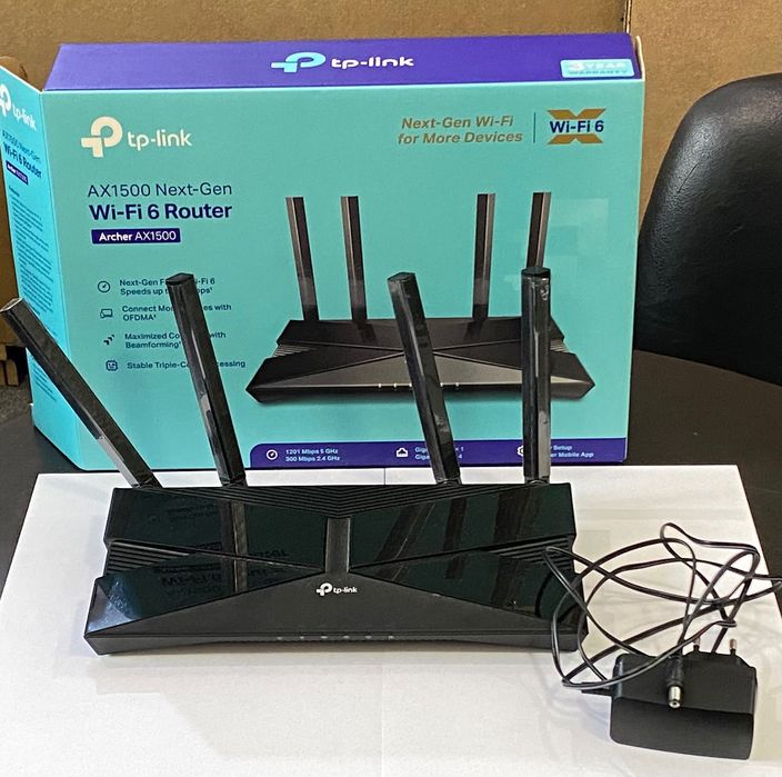 Router tp-link AX1500 NEXT-Gen Wi-Fi6