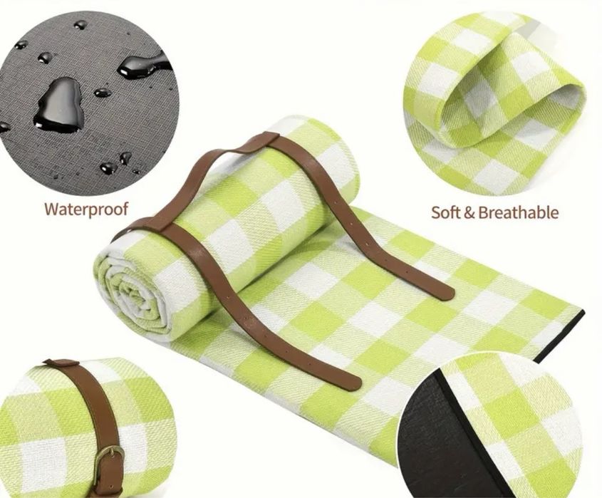 Водонепроникний плед для пікніків