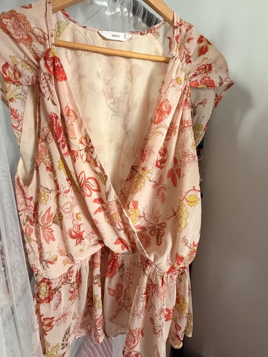 Blusa leve e florida