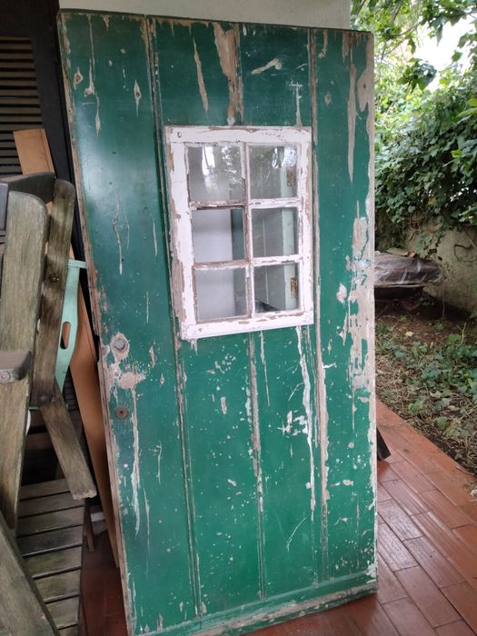 Porta rústica com história