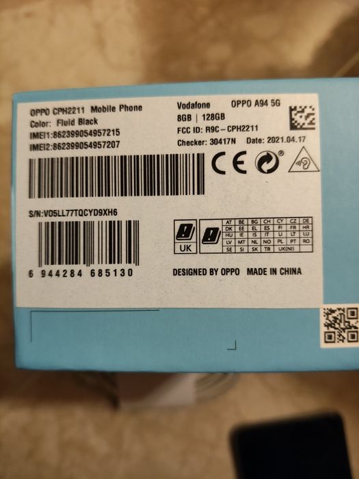 Telemóvel OPPO A94 5G