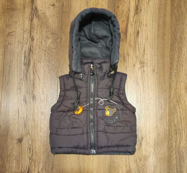 Bezrękawnik dla chłopca