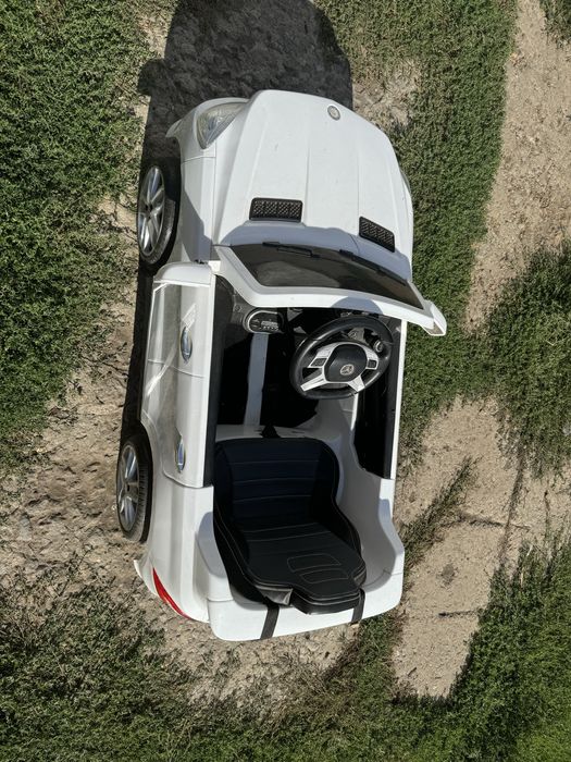 Джип дитячий електромобіль Bambi Mercedes M 3568 EBLR-1 білий
