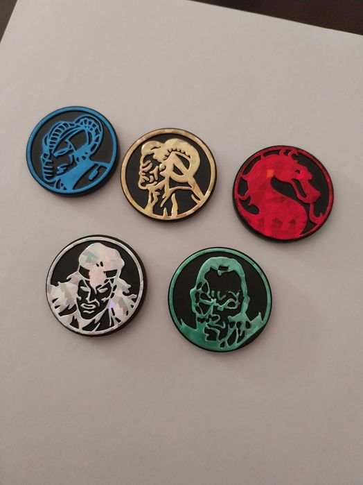 Lote 5 Master Cap Plastic Slammers, Dunkin, raros e colecionáveis