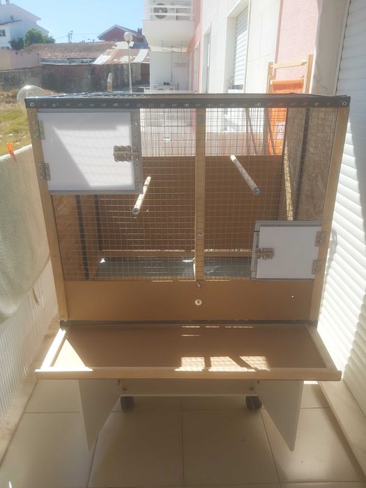 Viveiro Artesanal Aves médio porte Novo