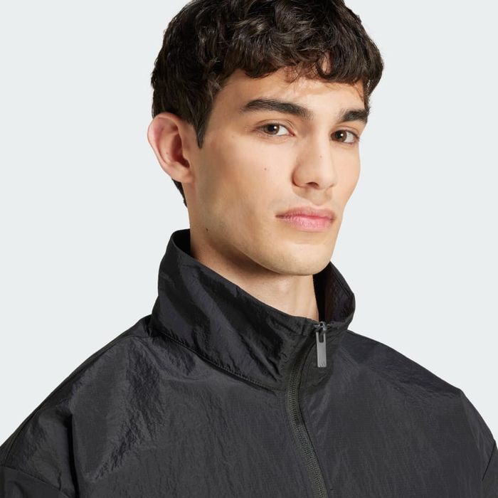 Нова чорна вітровка анорак adidas future icons Wind.RDY JI8778 XL
