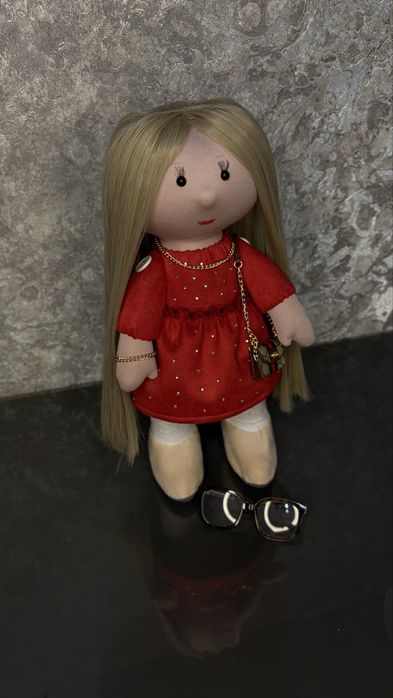 Текстильна лялька ручної роботи