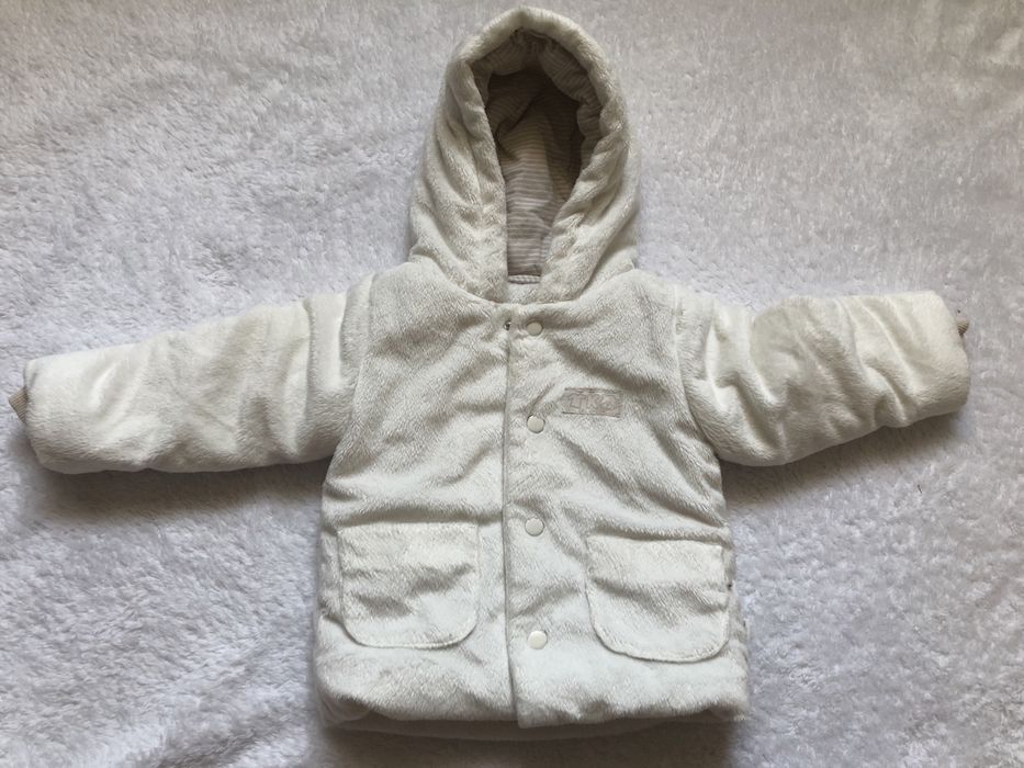 Кофта утеплена з капюшоном 3-6м