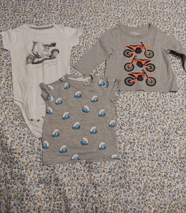 Zestaw ubrań rozm. 80