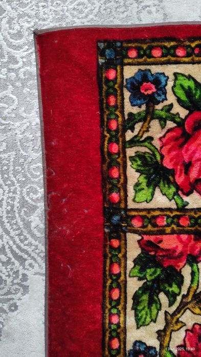 Kilim, narzuta, kapa , ponad 100 -letni , sygnatura