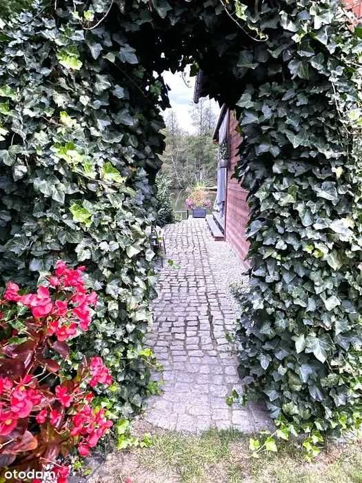 Domek letniskowy z prywatnym zejściem do jeziora