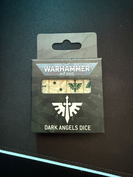 Warhammer 40k: Space Marines Dark Angels Dice Set